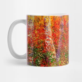 light in the woods Mug